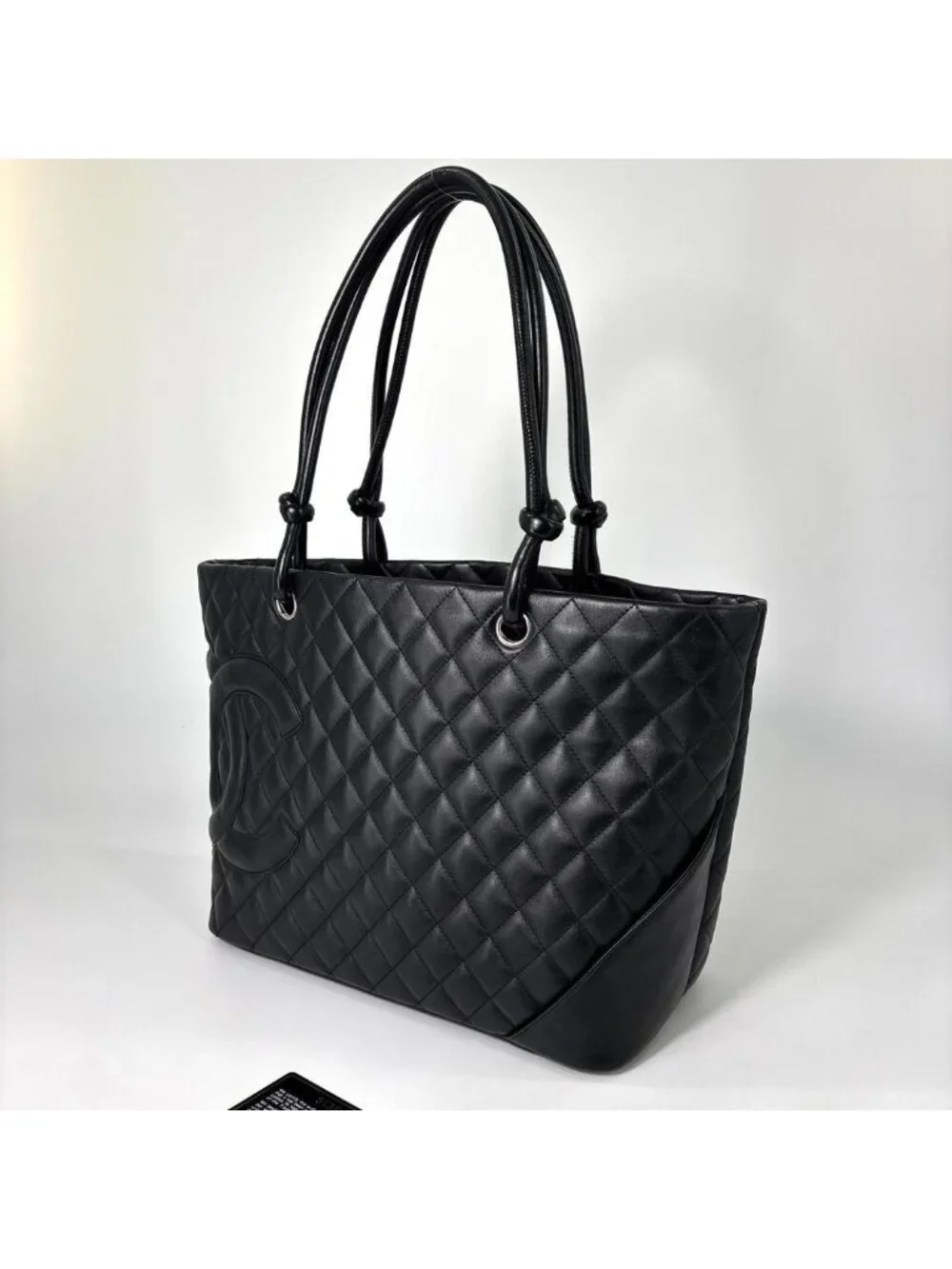 Chanel Cambon Line Large Tote Black - Picture 2 of 16